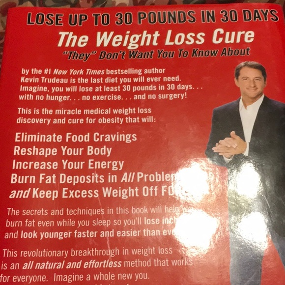 NWT, The Weight Loss Cure by Kevin Trudeau,Hardcover - Picture 2 of 7